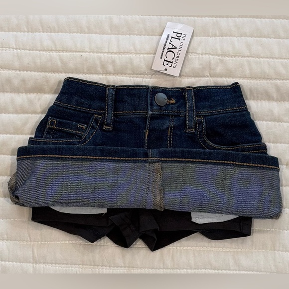 NWT The Children's Place Denim Skirt Baby Size 12-18 months - Picture 2 of 5